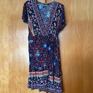 Women’s wrap dress